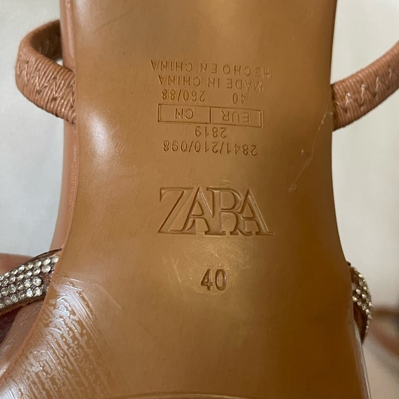 Zara rhinestone sandals - Picture 11 of 12